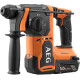 Перфоратор AEG Powertools BBH18BL2-502C 4935492343 с 2-мя АКБ, кейс