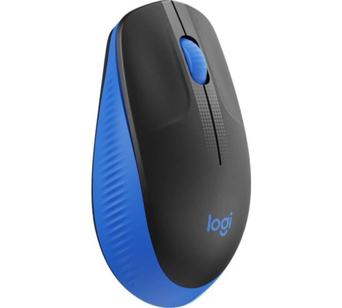 Мышь Logitech M190 черный/синий