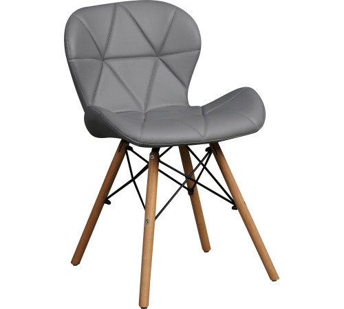 Стул Mio Tesoro Лацио SC-026 серый/дерево