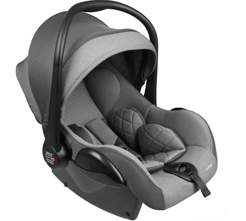 Детское автокресло Indigo Bonny серый/светло-серый