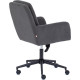 Офисное кресло TetChair Garda флок, серый