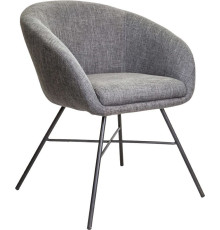 Интерьерное кресло AksHome Amur серый