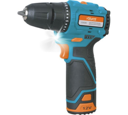 Дрель-шуруповерт Sturm CD1235 с 1-им АКБ