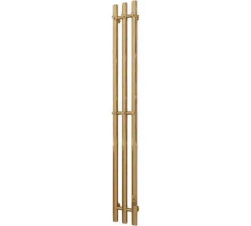 Полотенцесушитель Маргроид Inaro 3 СНШ 120x6x12 6 крючков золото, таймер справа