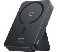 Внешний аккумулятор Baseus MagPro Magnetic Bracket Wireless Fast-Charging Power Bank 20W 5000mAh черный