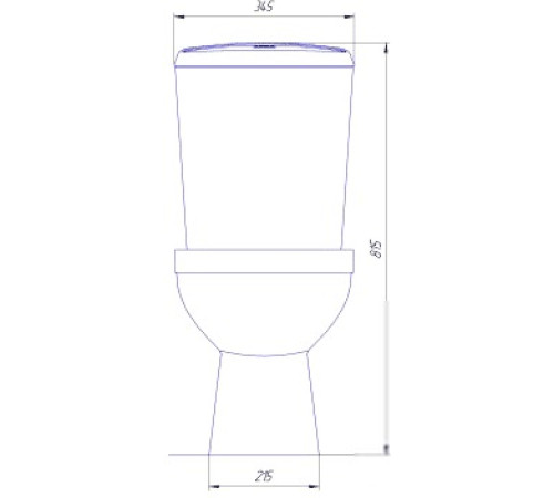 Унитаз Rosa Комфорт Люкс микролифт