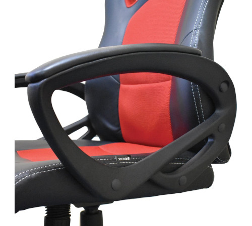 Кресло Brabix Rider EX-544 черный/красный