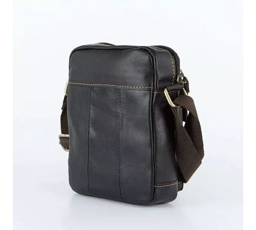 Мужская сумка Poshete 196-9024-DBW коричневый