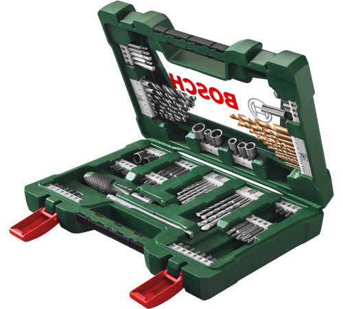Универсальный набор инструментов  Bosch V-Line Titanium 2607017195 91 предмет