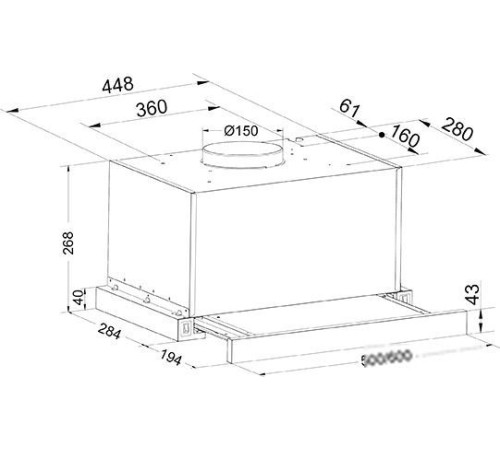 Кухонная вытяжка Making Oasis Everywhere VT-60W F