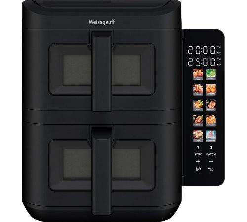 Аэрогриль аэрофритюрница Weissgauff WAF 711 DD DoubleFlexFry