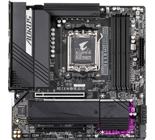 Материнская плата Gigabyte B650M Aorus Elite rev. 1.0