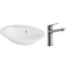 Умывальник Cersanit Calla 54 S-UM-Cl/1-w + 63037