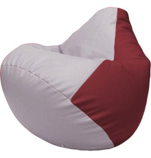 Кресло-мешок Flagman Груша Макси Г2.3-2521 сиреневый/бордовый