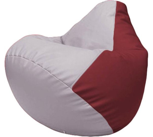 Кресло-мешок Flagman Груша Макси Г2.3-2521 сиреневый/бордовый