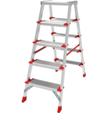 Лестница-стремянка Новая высота NV 3127 2x5 ступеней