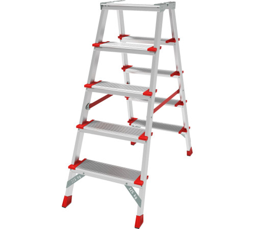Лестница-стремянка Новая высота NV 3127 2x5 ступеней