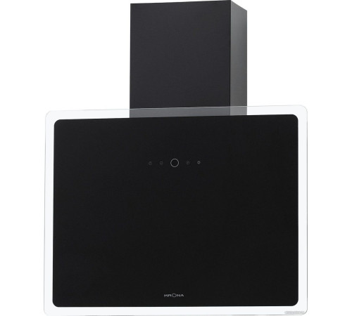 Кухонная вытяжка Krona Aura 600 S черный/прозрачный кант