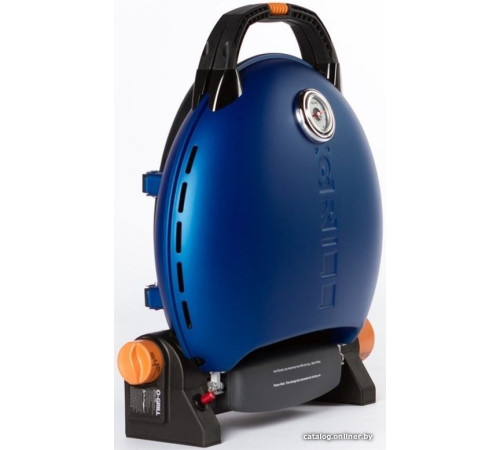 Портативный газовый гриль O-grill 700T синий