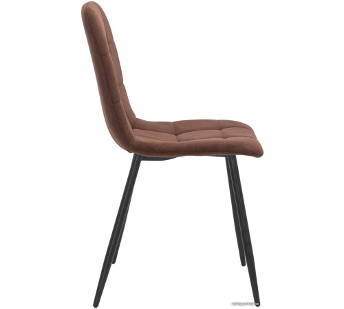 Стул Leset Скай LST00158-19 велюр, шоколад/черный