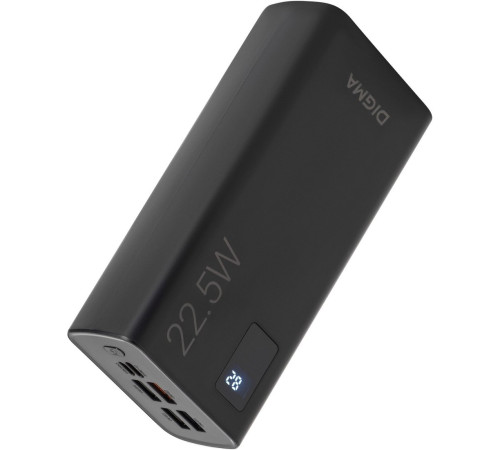 Внешний аккумулятор Digma DGPF30A 30000mAh черный