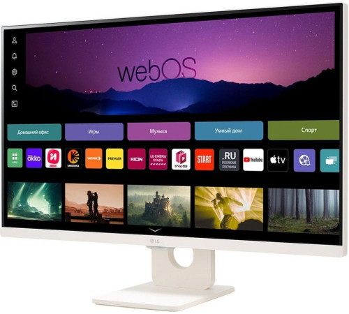 Smart монитор LG MyView Smart Monitor 27SR50F-W