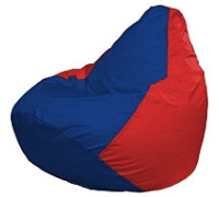 Кресло-мешок Flagman Груша Мини L Г0.1-122 синий/красный