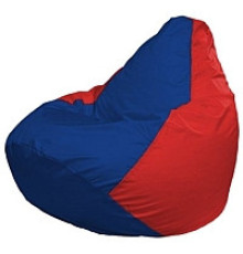 Кресло-мешок Flagman Груша Мини L Г0.1-122 синий/красный