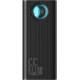 Внешний аккумулятор Baseus Amblight Digital Display Fast Charge Power Bank 65W 26800mAh черный