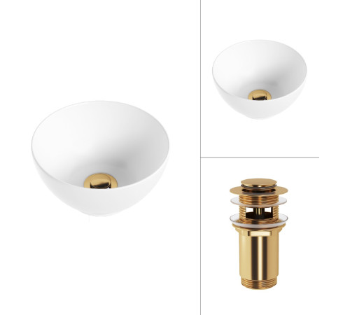 Умывальник Lauter 21601E + клапан 21190G