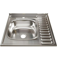 Кухонная мойка Mixline 528018 полированная, 0.8 мм