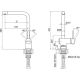 Смеситель Paulmark Spring Sp212067-GM