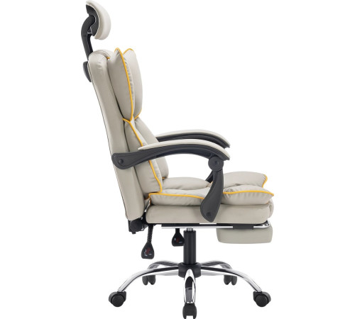 Игровое геймерское кресло Defender Ego бежевый