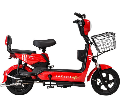 Электровелосипед Yakama S2 красный