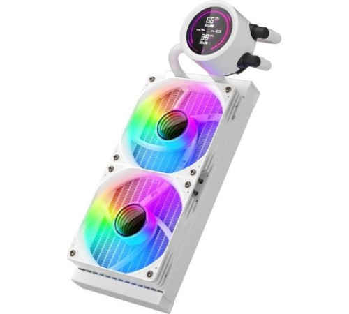 Система жидкостного охлаждения для процессора 1stPlayer TS4 240 белый