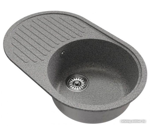 Кухонная мойка Mixline ML-GM16 551927 темно-серый