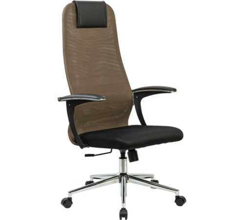 Офисное кресло Brabix EX-801 532920 черный/коричневый