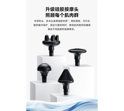 Перкуссионный массажер Enchen Jeeback Q7 синий