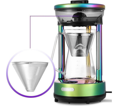 Капельная кофеварка Kitfort Кемекс KT-7488