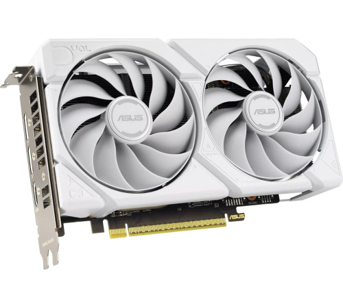 Видеокарта ASUS Dual Radeon RX 9060 XT 16GB GDDR6 White Edition DUAL-RX9060XT-16G-WHITE