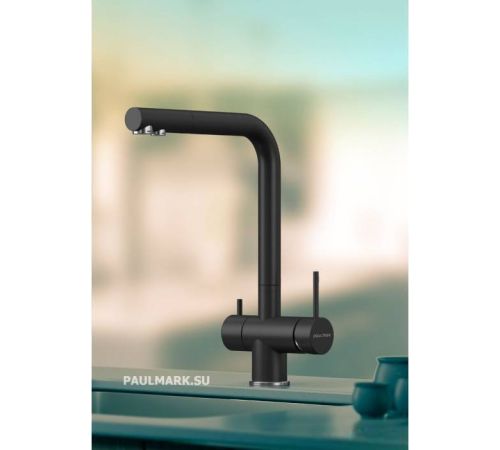 Смеситель Paulmark Skalen Sk213020-401 антрацит