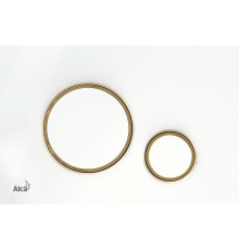 Панель смыва Alcaplast M775 белый/золотистый