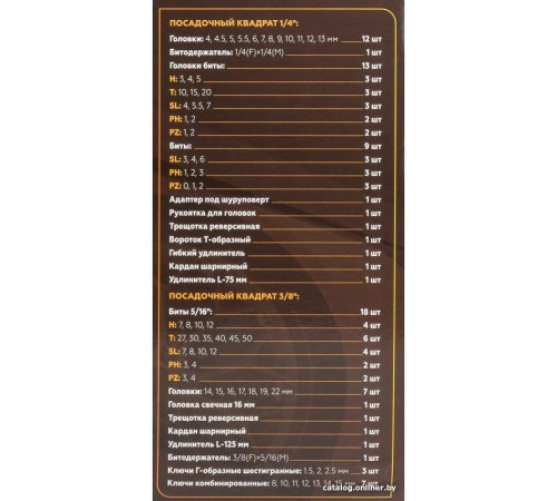 Универсальный набор инструментов Forstime FT-4821-5DS-м 82 предмета