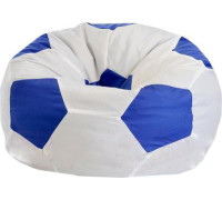 Кресло-мешок Flagman Мяч Стандарт М1.1-11 белый/синий