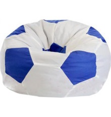 Кресло-мешок Flagman Мяч Стандарт М1.1-11 белый/синий