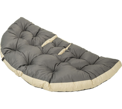 Кресло-мешок Mio Tesoro 4с0012тр М, серый/бежевый