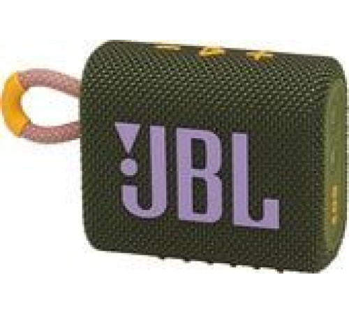 Беспроводная колонка JBL Go 3 зеленый