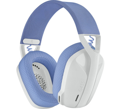 Наушники Logitech G435 Lightspeed белый/сиреневый
