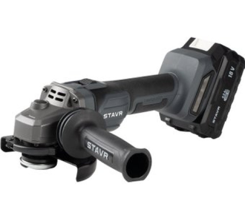 Угловая шлифмашина Stavr Ставр SAG 18-125BL-1K с 1-им АКБ