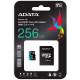 Карта памяти ADATA Premier Pro AUSDX256GUI3V30SA2-RA1 microSDXC 256GB с адаптером